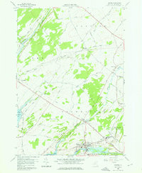 Download a high-resolution, GPS-compatible USGS topo map for Dexter, NY (1976 edition)