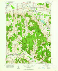 Download a high-resolution, GPS-compatible USGS topo map for Dryden, NY (1962 edition)