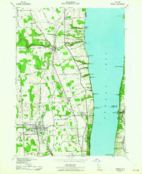 Download a high-resolution, GPS-compatible USGS topo map for Dundee, NY (1964 edition)