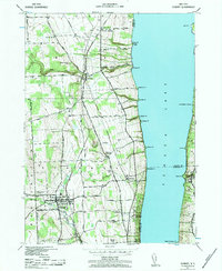 Download a high-resolution, GPS-compatible USGS topo map for Dundee, NY (1984 edition)