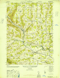 Download a high-resolution, GPS-compatible USGS topo map for Durham, NY (1946 edition)