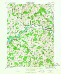 Download a high-resolution, GPS-compatible USGS topo map for Eagle Bridge, NY (1966 edition)