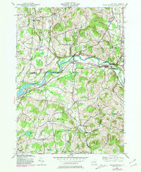 Download a high-resolution, GPS-compatible USGS topo map for Eagle Bridge, NY (1981 edition)