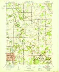 Download a high-resolution, GPS-compatible USGS topo map for East Aurora, NY (1950 edition)