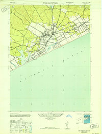 1947 Map of East Hampton