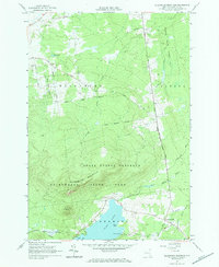 Download a high-resolution, GPS-compatible USGS topo map for Ellenburg Mountain, NY (1984 edition)