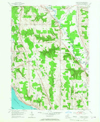 Download a high-resolution, GPS-compatible USGS topo map for Ellery Center, NY (1967 edition)