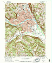 Download a high-resolution, GPS-compatible USGS topo map for Elmira, NY (1969 edition)