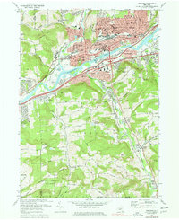 Download a high-resolution, GPS-compatible USGS topo map for Endicott, NY (1978 edition)