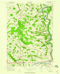 preview thumbnail of historical topo map of Montgomery County, NY in 1943