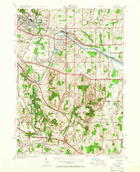 Download a high-resolution, GPS-compatible USGS topo map for Fairport, NY (1966 edition)
