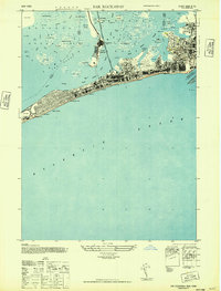 Download a high-resolution, GPS-compatible USGS topo map for Far Rockaway, NY (1947 edition)
