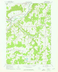 Download a high-resolution, GPS-compatible USGS topo map for Fillmore, NY (1976 edition)