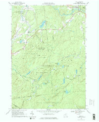 preview thumbnail of historical topo map of St. Lawrence County, NY in 1966