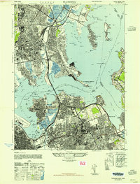 Download a high-resolution, GPS-compatible USGS topo map for Flushing, NY (1947 edition)