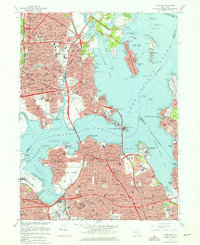 Download a high-resolution, GPS-compatible USGS topo map for Flushing, NY (1976 edition)