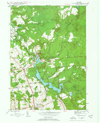 preview thumbnail of historical topo map of Oneida County, NY in 1945