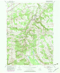 Download a high-resolution, GPS-compatible USGS topo map for Forestville, NY (1979 edition)
