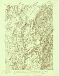 preview thumbnail of historical topo map of Washington County, NY in 1935