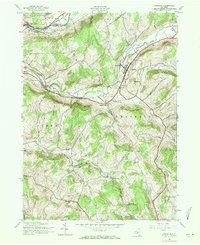 Download a high-resolution, GPS-compatible USGS topo map for Franklin, NY (1971 edition)