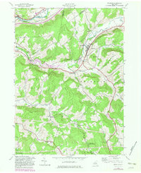 Download a high-resolution, GPS-compatible USGS topo map for Franklin, NY (1982 edition)