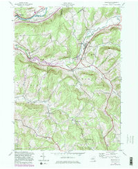 Download a high-resolution, GPS-compatible USGS topo map for Franklin, NY (1982 edition)