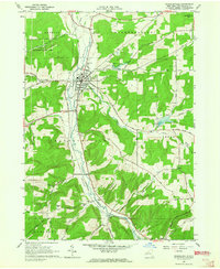 Download a high-resolution, GPS-compatible USGS topo map for Franklinville, NY (1964 edition)