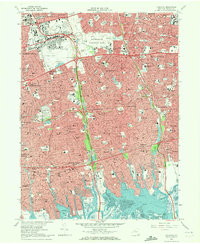 Download a high-resolution, GPS-compatible USGS topo map for Freeport, NY (1972 edition)