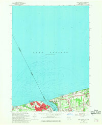 Download a high-resolution, GPS-compatible USGS topo map for Ft Niagara, NY (1968 edition)