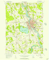 Download a high-resolution, GPS-compatible USGS topo map for Fulton, NY (1957 edition)