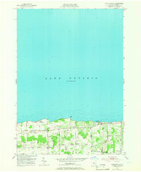 preview thumbnail of historical topo map of Wayne County, NY in 1952