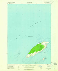 Download a high-resolution, GPS-compatible USGS topo map for Galloo Island, NY (1960 edition)