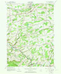 preview thumbnail of historical topo map of Schoharie County, NY in 1944