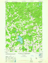 preview thumbnail of historical topo map of Saratoga County, NY in 1945