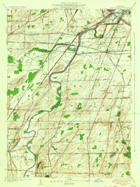 Download a high-resolution, GPS-compatible USGS topo map for Genesee Junction, NY (1935 edition)