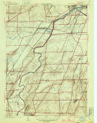 Download a high-resolution, GPS-compatible USGS topo map for Genesee Junction, NY (1946 edition)