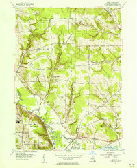 Download a high-resolution, GPS-compatible USGS topo map for Gerry, NY (1956 edition)
