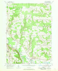 Download a high-resolution, GPS-compatible USGS topo map for Gerry, NY (1968 edition)