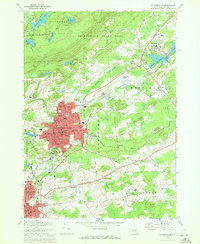 Download a high-resolution, GPS-compatible USGS topo map for Gloversville, NY (1972 edition)