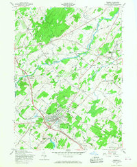 Download a high-resolution, GPS-compatible USGS topo map for Goshen, NY (1968 edition)
