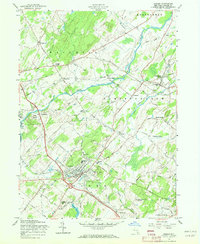 Download a high-resolution, GPS-compatible USGS topo map for Goshen, NY (1972 edition)
