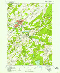 Download a high-resolution, GPS-compatible USGS topo map for Gouverneur, NY (1958 edition)