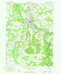 Download a high-resolution, GPS-compatible USGS topo map for Gowanda, NY (1973 edition)