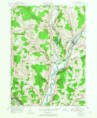 preview thumbnail of historical topo map of Chenango County, NY in 1948