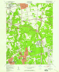 Download a high-resolution, GPS-compatible USGS topo map for Greenlawn, NY (1958 edition)