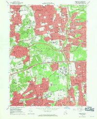 Download a high-resolution, GPS-compatible USGS topo map for Greenlawn, NY (1971 edition)