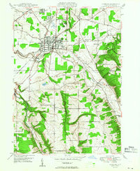 Download a high-resolution, GPS-compatible USGS topo map for Hamburg, NY (1948 edition)