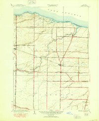 Download a high-resolution, GPS-compatible USGS topo map for Hamlin, NY (1950 edition)