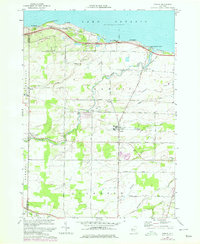 preview thumbnail of historical topo map of Monroe County, NY in 1978