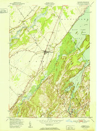 Download a high-resolution, GPS-compatible USGS topo map for Hammond, NY (1951 edition)